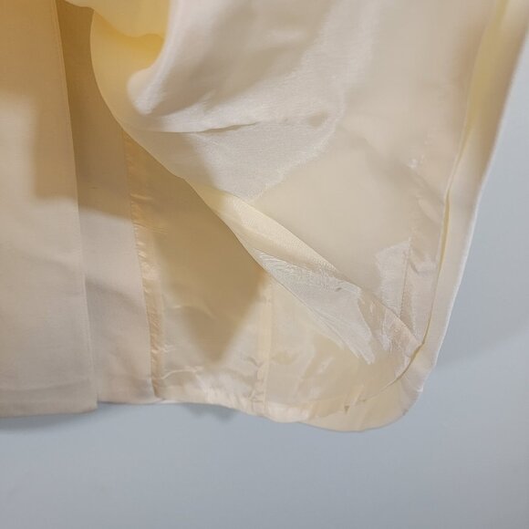 NWT GRACE DANE LEWIS Trench Coat Versailles Classic Cameo Ivory‎ Size 4 NEW - Picture 9 of 11